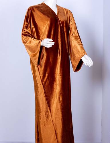 عباية مخمل لف