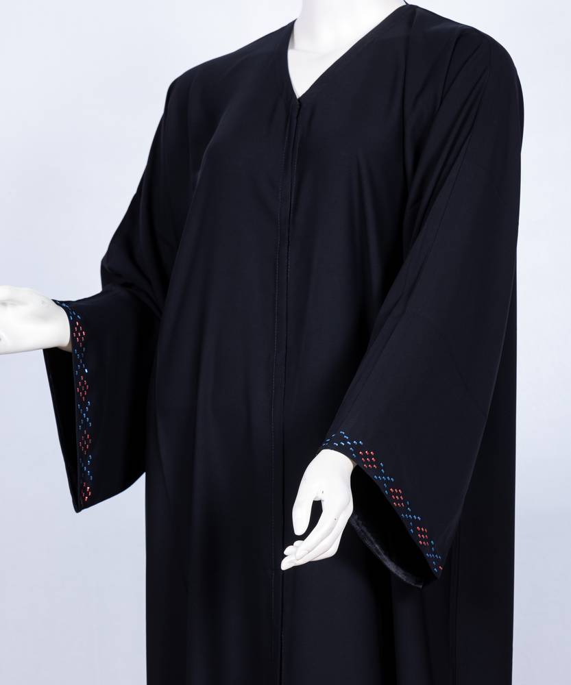 عباية مع طرحة موديل رقم 3635  (1)