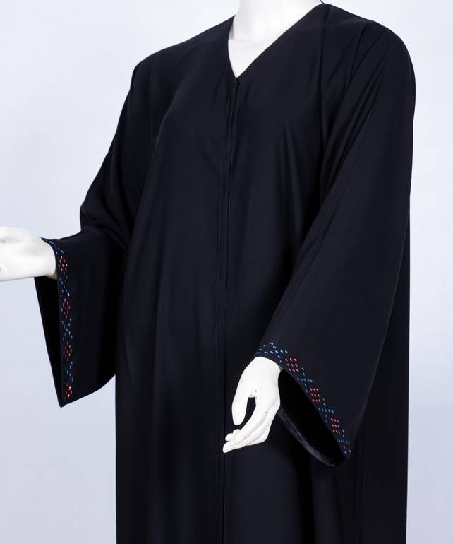 عباية مع طرحة موديل رقم 3635  (1)