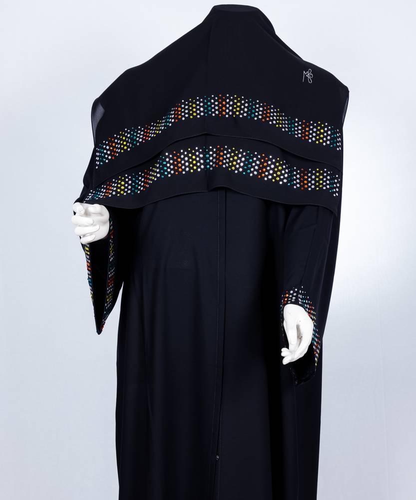 عباية + طرحة موديل رقم  3668 (1)