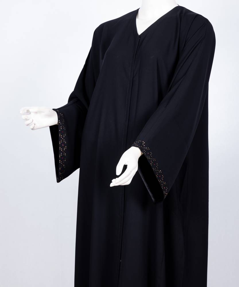 عباية مع طرحة موديل رقم   3637 (1)