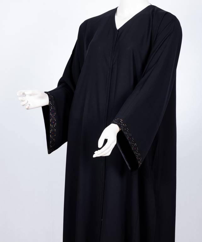 عباية مع طرحة موديل رقم   3637 (1)