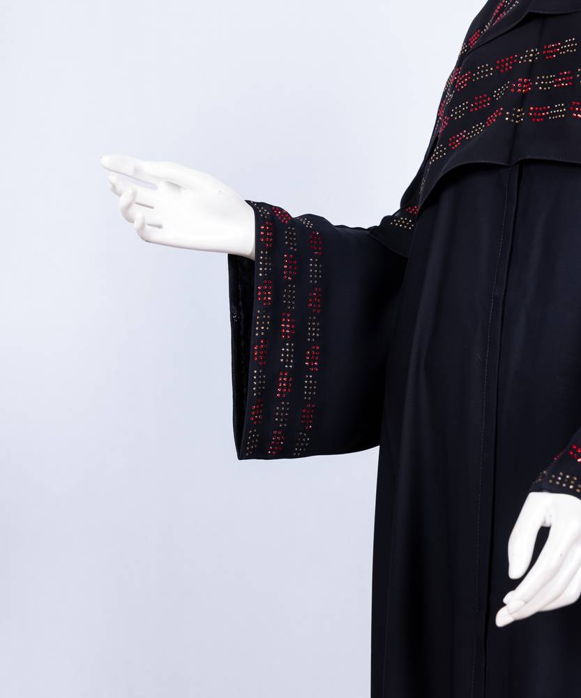 عباية مع طرحة موديل رقم   3650 (5)
