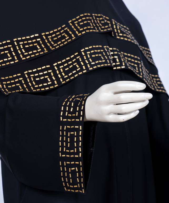 عباية مع طرحة  معدن موديل رقم 3571 (1)