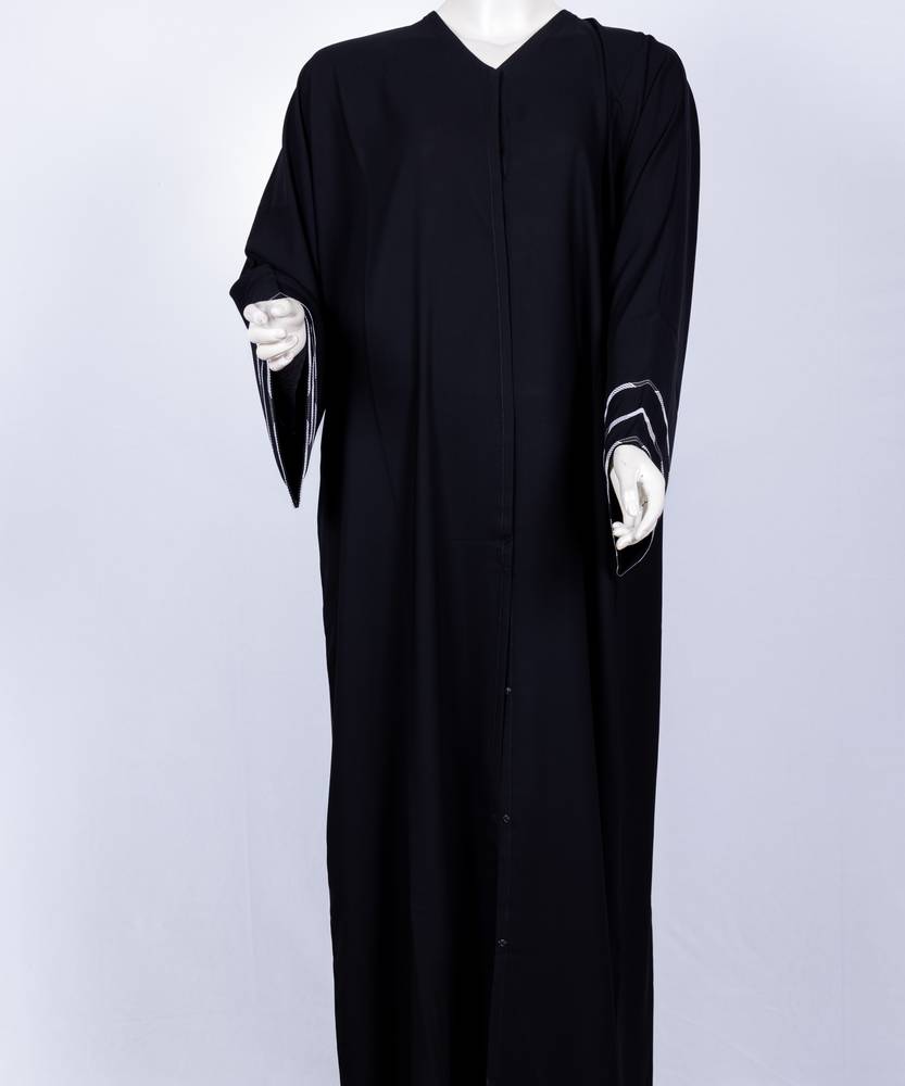 عباية مع طرحة كلفة موديل رقم  3557