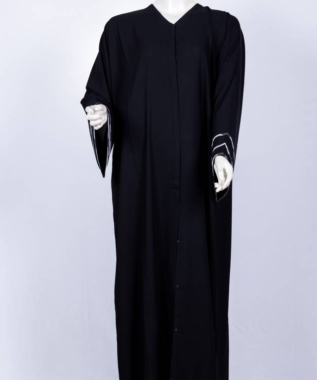 عباية مع طرحة كلفة موديل رقم  3557