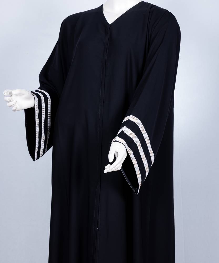 عباية مع طرحة موديل رقم  3623 (1)