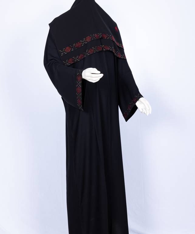 عباية مع طرحه موديل رقم  3634 (1)