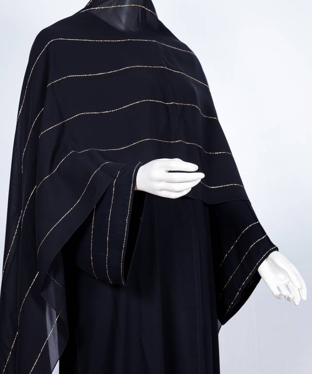عباية مع طرحه موديل رقم   3560