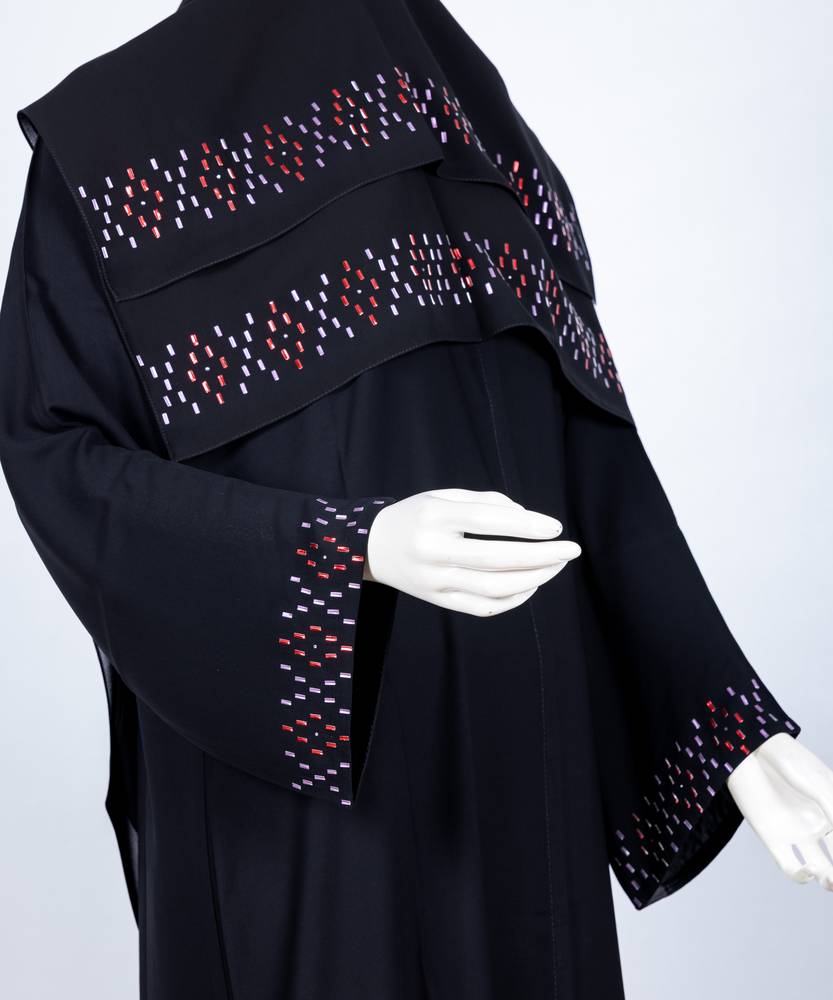عباية مع طرحه موديل رقم   3648 (6)