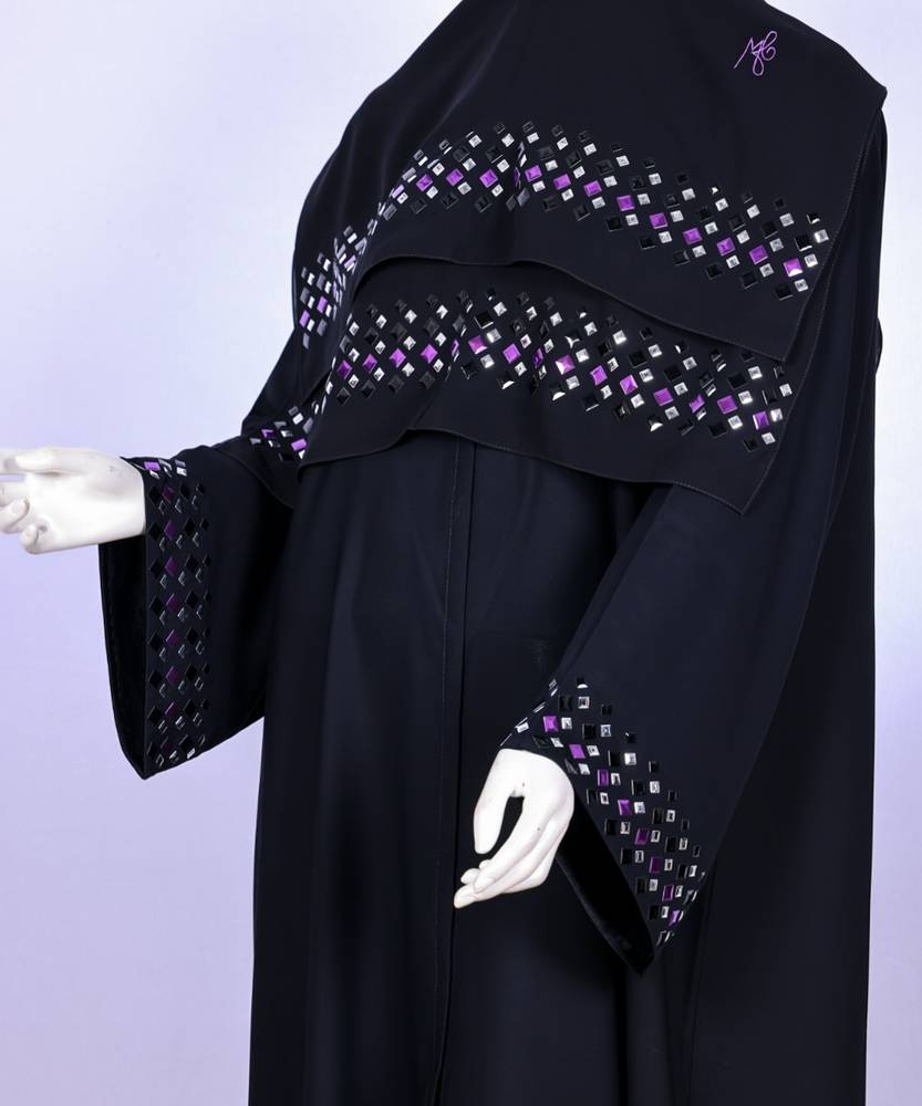 عباية مع طرحه موديل رقم  3593  (1)