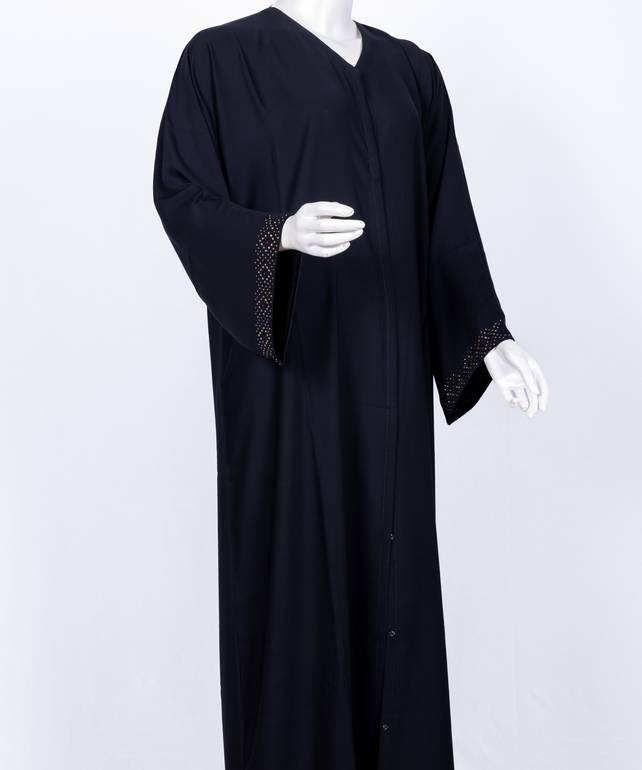 عباية مع طرحة موديل رقم   3658 (1)