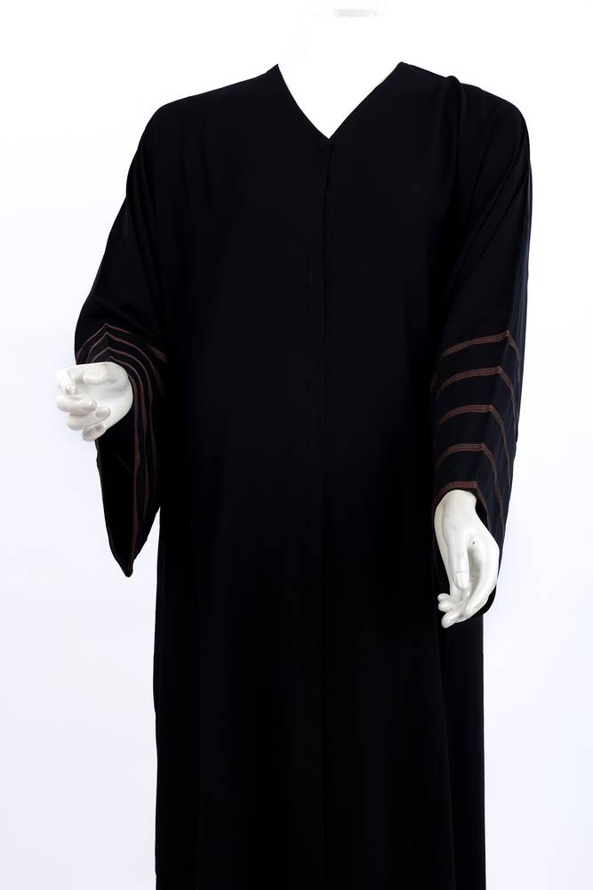  عباية  + طرحة موديل رقم  3481 (1)