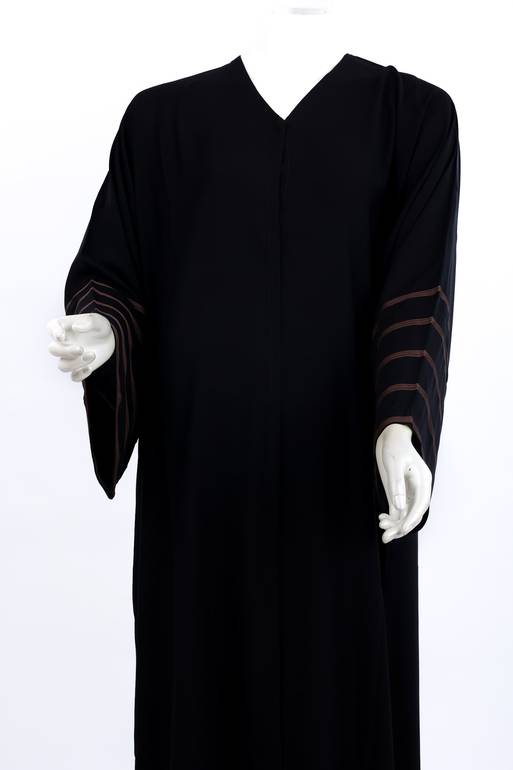  عباية  + طرحة موديل رقم  3481 (1)