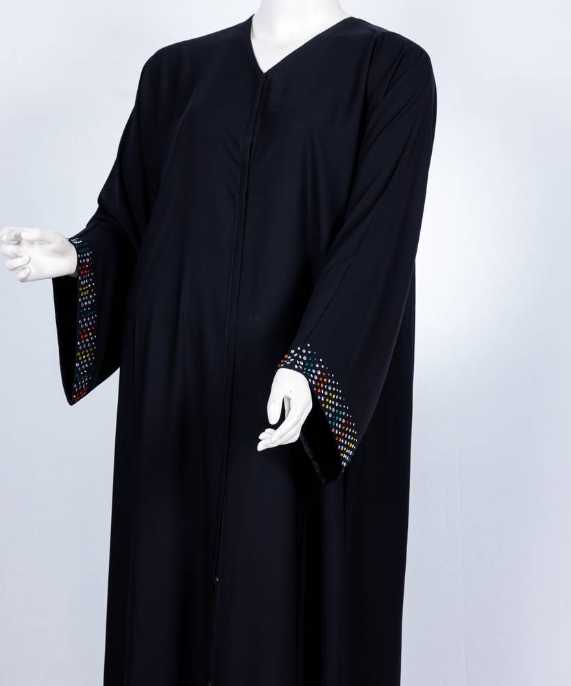 عباية + طرحة موديل رقم  3668 (1)