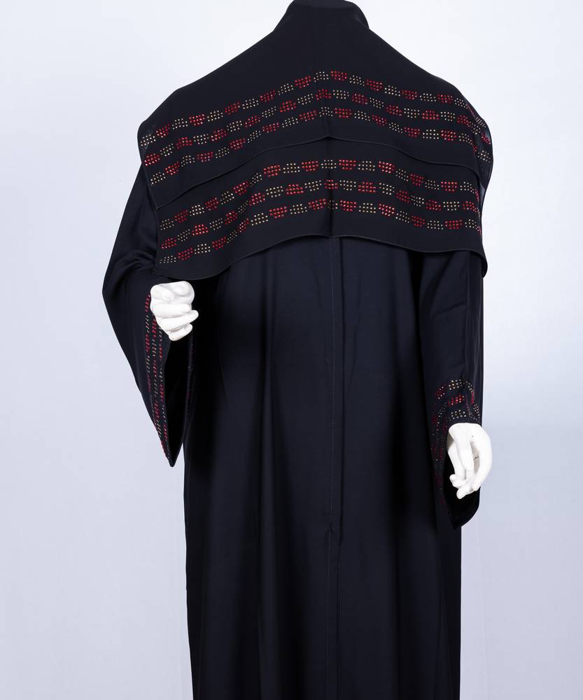عباية مع طرحة موديل رقم   3650 (5)