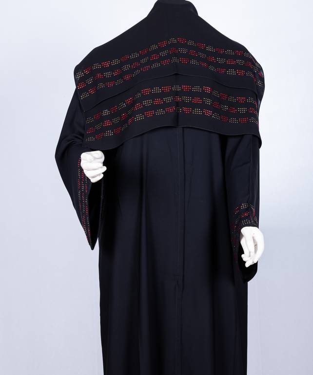 عباية مع طرحة موديل رقم   3650 (5)