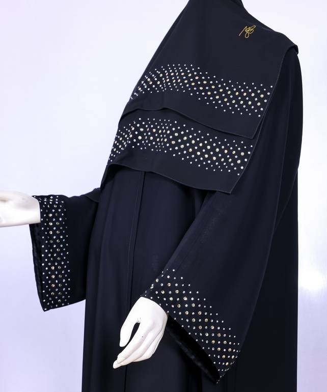 عباية مع طرحه موديل رقم  3665 (1)