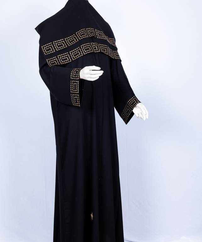 عباية مع طرحة  معدن موديل رقم 3571 (1)