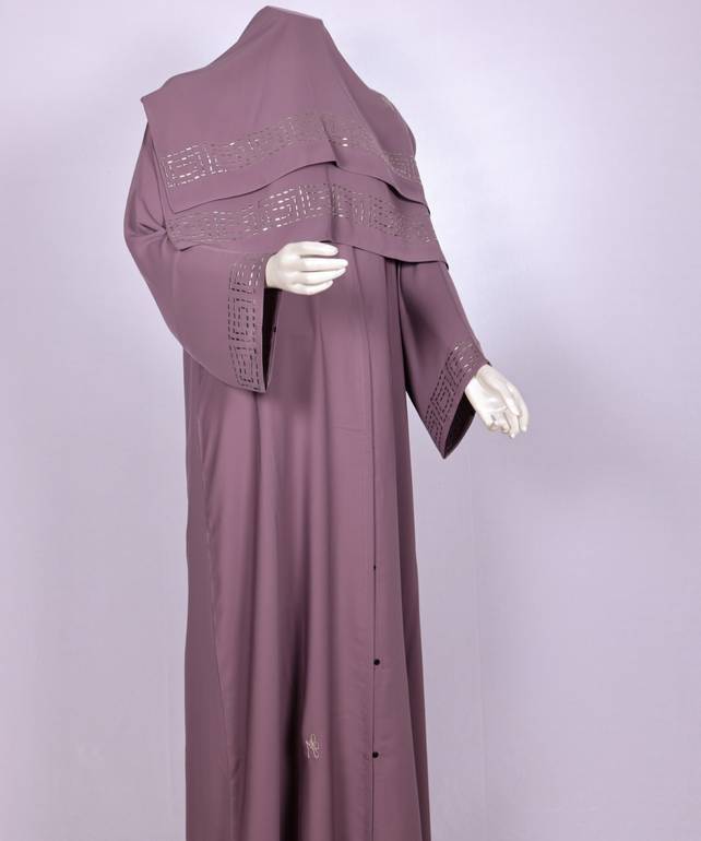 عباية مع طرحة موديل رقم   3620 (5)