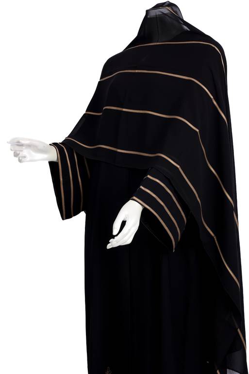 عباية مع طرحة كلفة موديل   3465 (3)