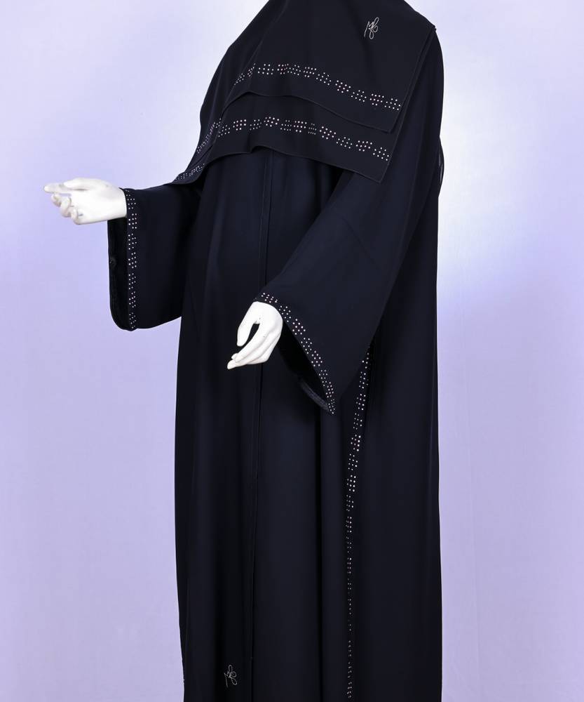 عباية مع طرحة موديل رقم  3651 (4)