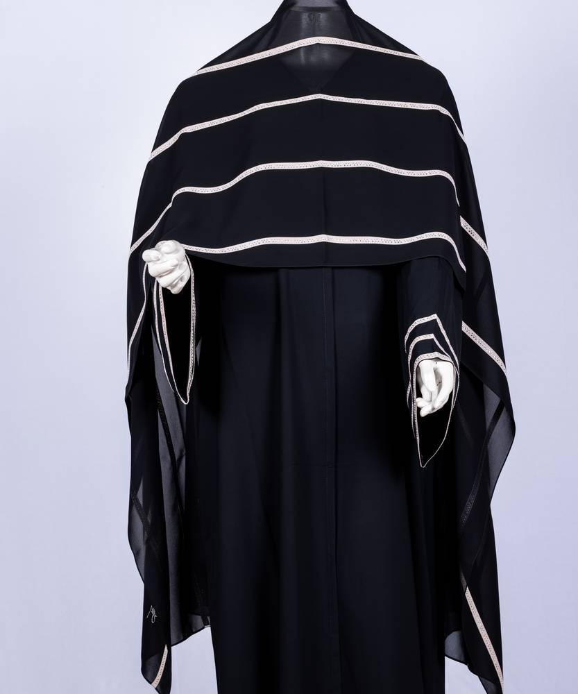 عباية مع طرحة كريستال مخطط 3574 (1)