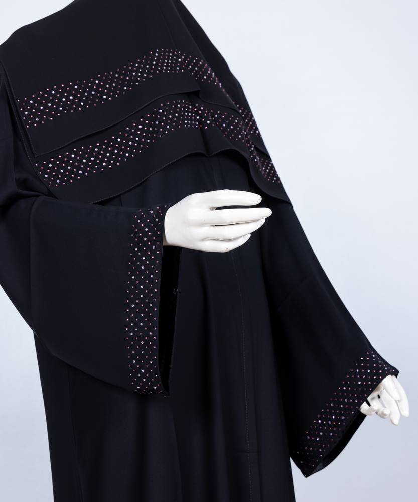 عباية مع طرحه موديل رقم  3655 (1)