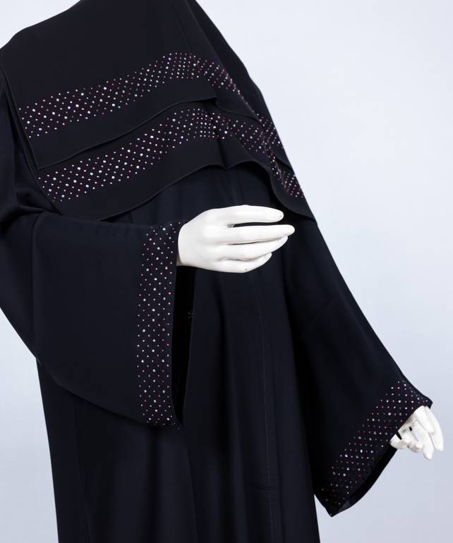 عباية مع طرحه موديل رقم  3655 (1)