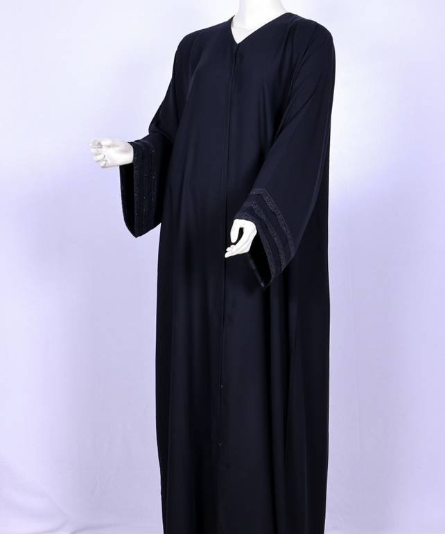 عباية مع طرحة موديل رقم   3630