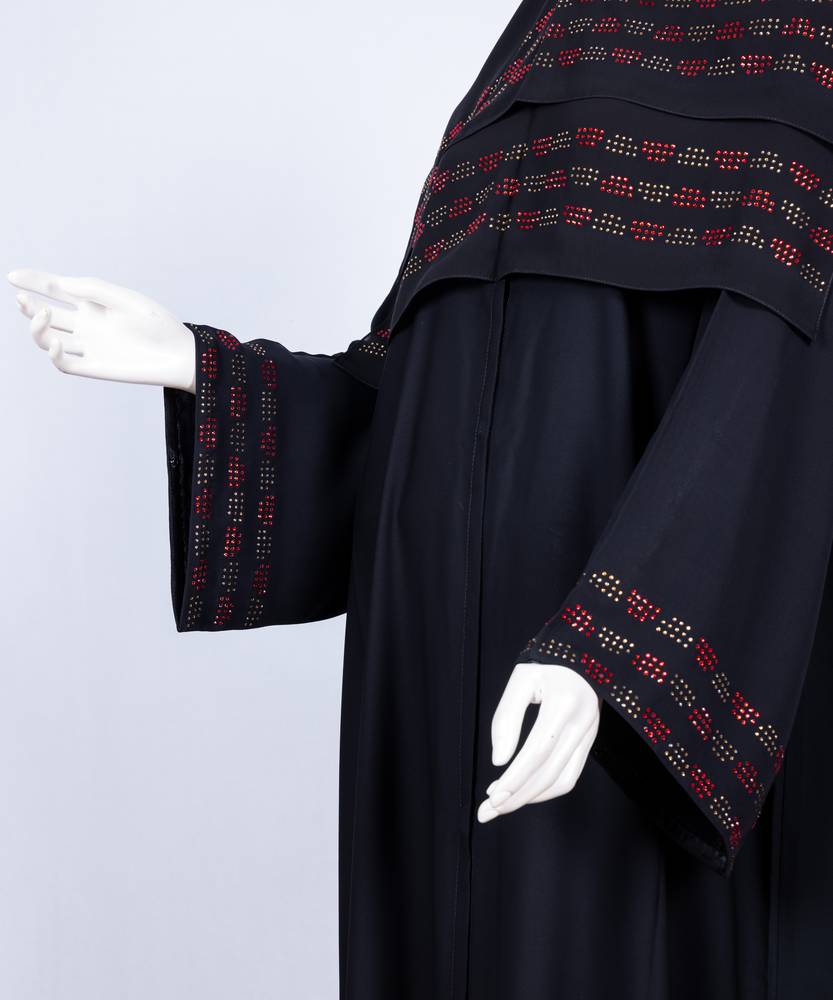 عباية مع طرحة موديل رقم   3650 (5)