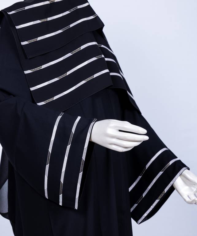 عباية مع طرحة كلفة موديل رقم  3557