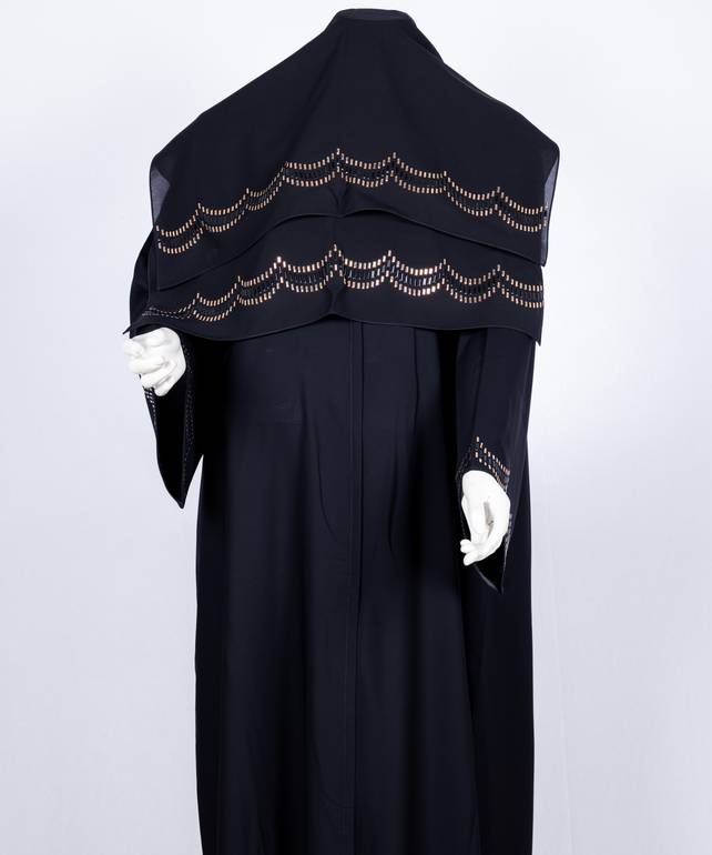 عباية مع طرحه موديل رقم   3596 (1)