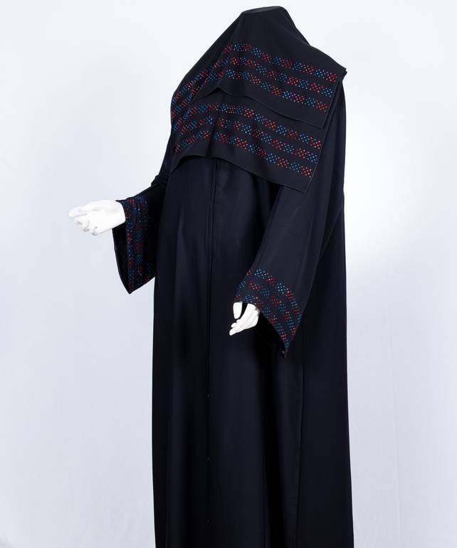 عباية مع طرحه موديل رقم  3652 (1)