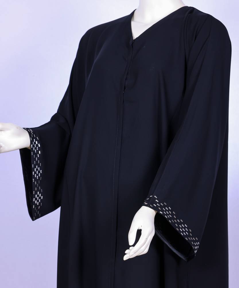 عباية مع طرحة موديل رقم  3638 (1)