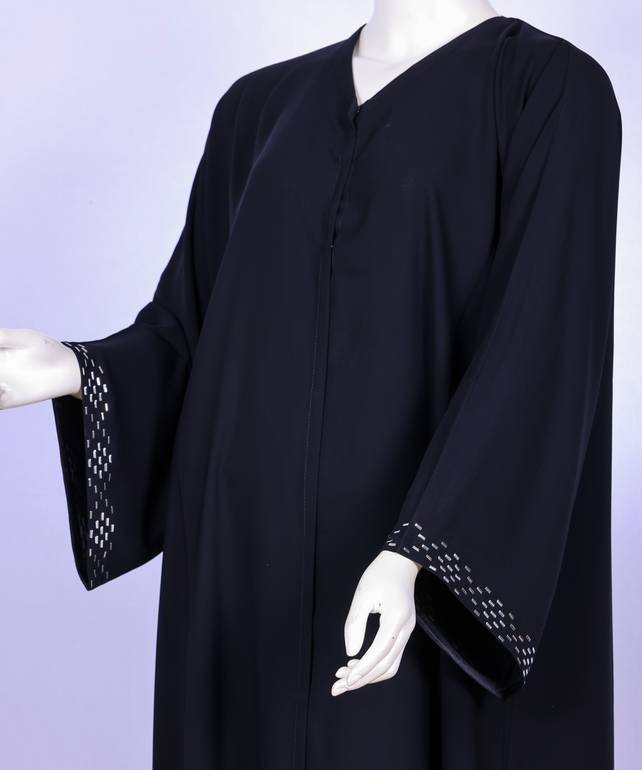 عباية مع طرحة موديل رقم  3638 (1)