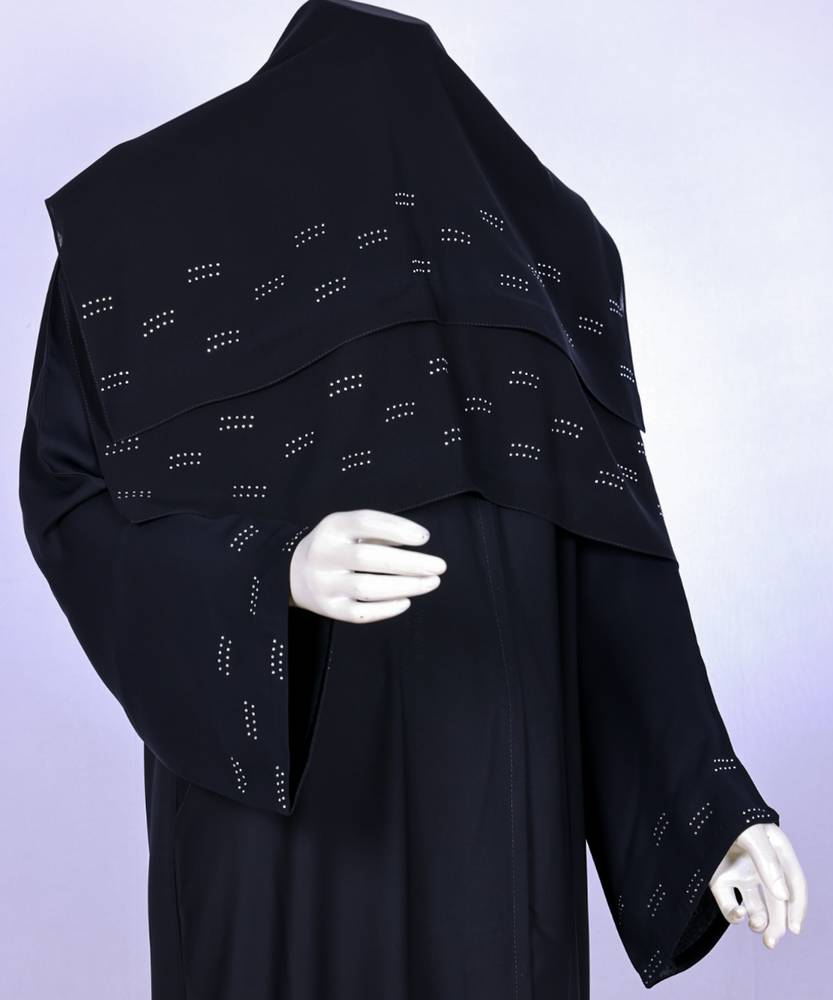 عباية مع طرحه موديل رقم  3552 (1)