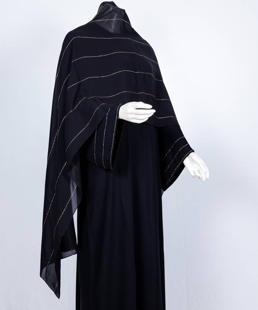 عباية مع طرحه موديل رقم   3560