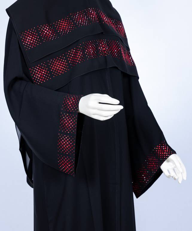 عباية مع طرحه موديل رقم  3604 (1)