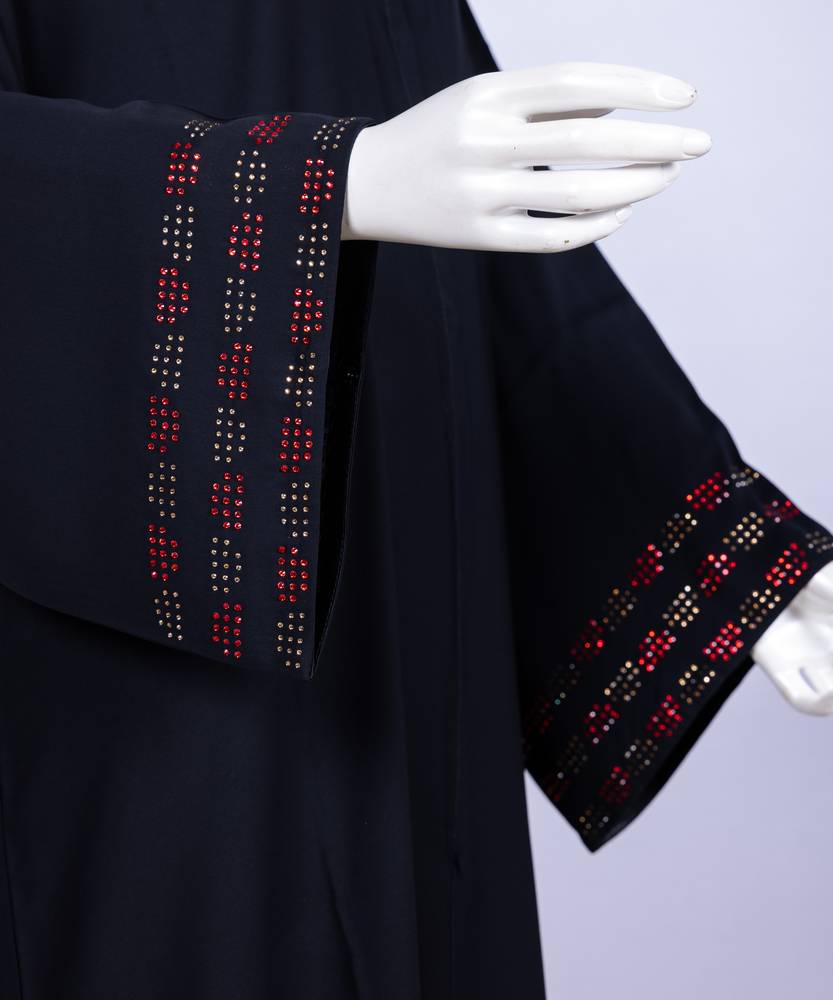 عباية مع طرحة موديل رقم   3650 (5)