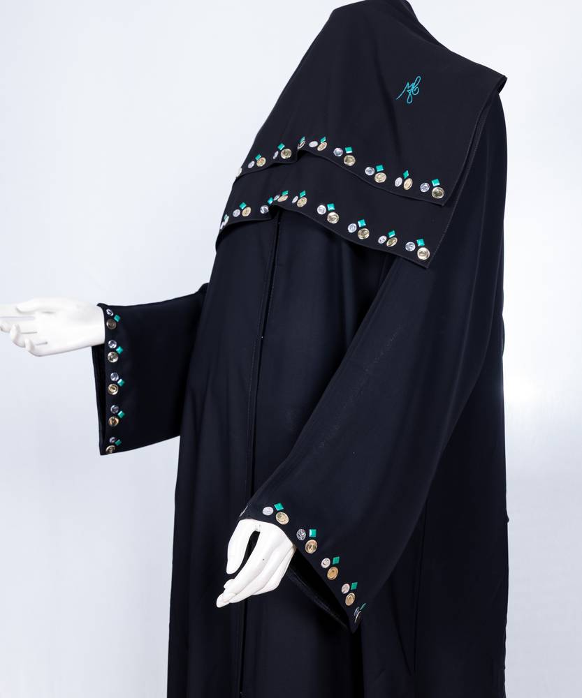 عباية وطرحة معدن مربع موديل رقم 3554 (1)