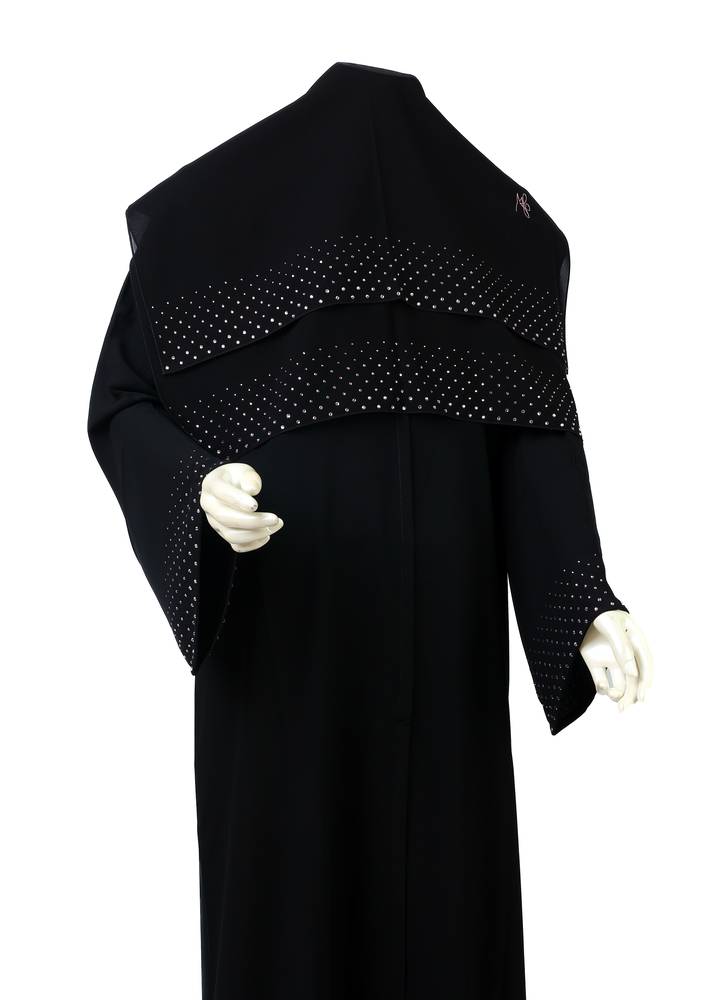عباية + طرحة موديل رقم 3700 (3)