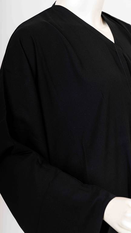 عباية سادة بقماش جديد لورنزوا 2 قصة طقطق VH