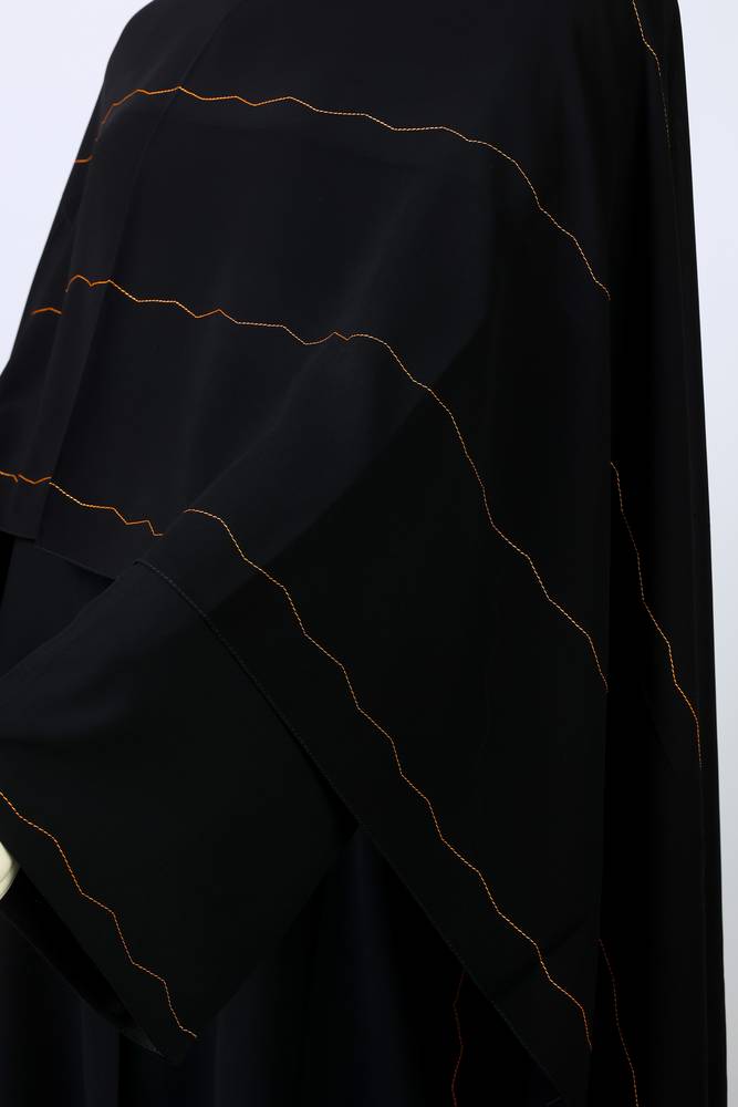 عباية + طرحة موديل رقم  3704 (7)