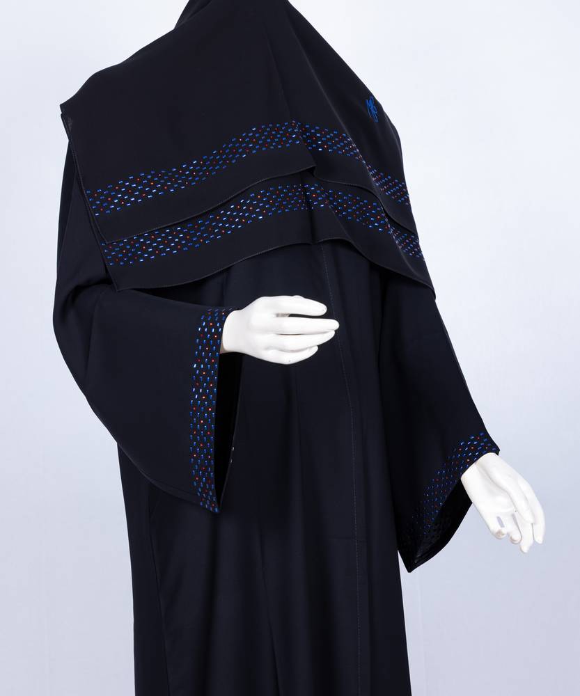 عباية مع طرحة موديل رقم 3636 (1)