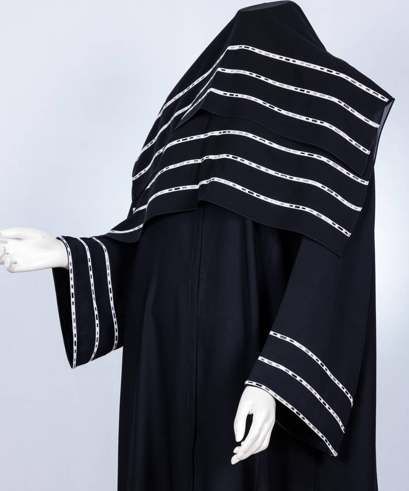عباية مع طرحة موديل رقم   3565 (1)