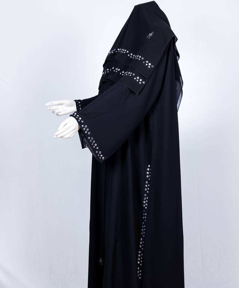 عباية مع طرحه موديل رقم 3572 ( 1)