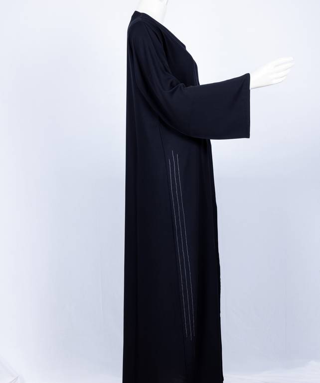 عباية مع طرحة موديل رقم   3649 (1)