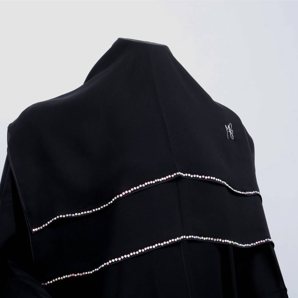 طرحة كريستال ريمبوا  طرفين 