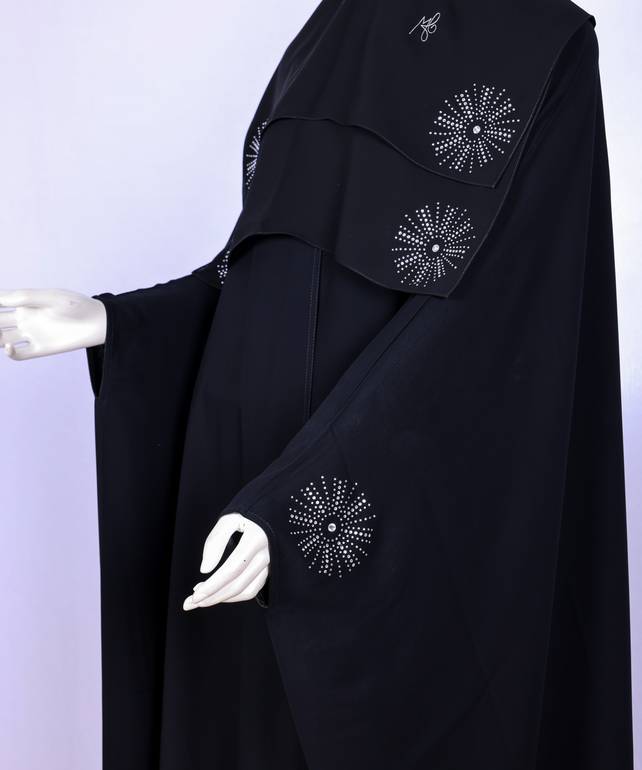عباية مع طرحه موديل رقم 3621 (1)